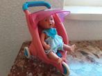 Leuke mini baby born  wagentje met popje €4, Ophalen of Verzenden, Zo goed als nieuw