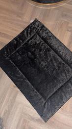 Boxkleed croco zwart en champagne velvet, Kinderen en Baby's, Boxen, Ophalen of Verzenden, Zo goed als nieuw, Boxkleed