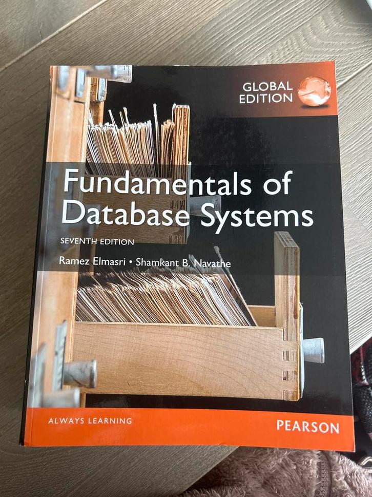 Fundamentals of Database Systems - Elmasri/Navathe, Boeken, Studieboeken en Cursussen, Gelezen, HBO, Beta, Ophalen
