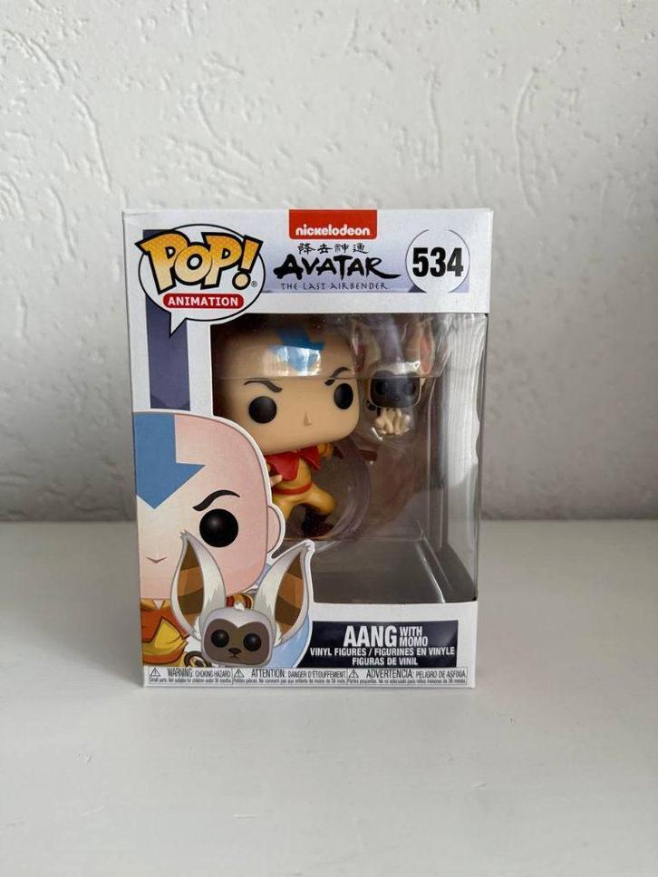 Funko Pop Avatar The Last Airbender - Aang #534, Verzamelen, Poppetjes en Figuurtjes, Nieuw, Ophalen