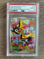 Iono's Wattrel #232 | PSA10 | Battle Partners BSTR BOX, Verzenden, Nieuw, Losse kaart