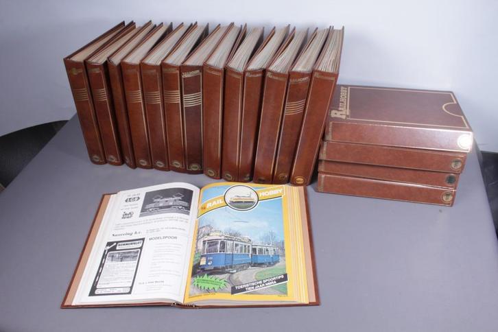 K001 Rail Hobby, 18 jaargangen, Verzamelen, Spoorwegen en Tramwegen, Gebruikt, Trein, Boek of Tijdschrift, Ophalen