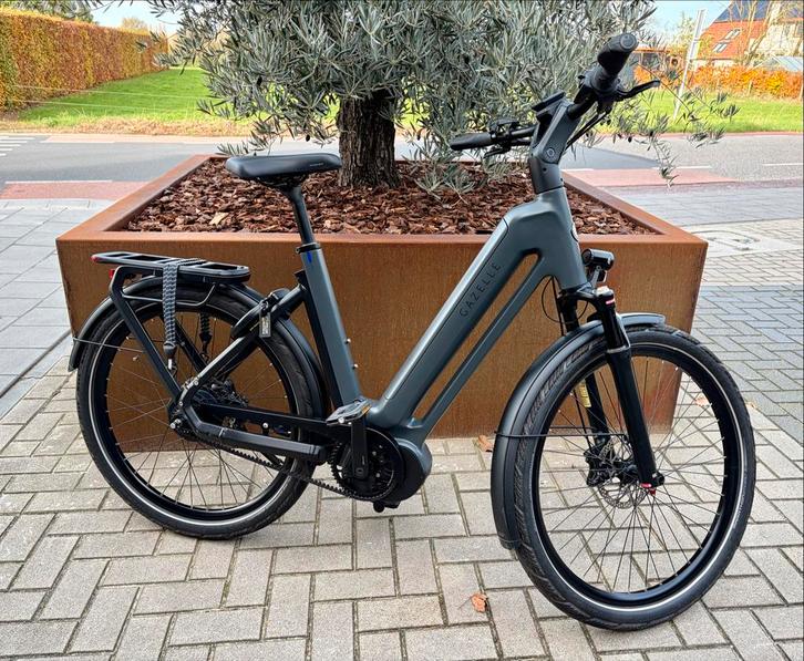 Gazelle Eclipse C380 HMB 55cm - ZGAN!, Fietsen en Brommers, Elektrische fietsen, Zo goed als nieuw, Gazelle, 55 tot 59 cm, 50 km per accu of meer