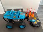 Monster Smash Ups Rhino Turbo met Afstandsbediening, Kinderen en Baby's, Ophalen of Verzenden, Zo goed als nieuw, Afstandsbediening