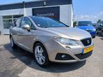 Seat Ibiza ST 1.2 TSI Sport/Leer/Panoramadak/Apk 06-'26, Voorwielaandrijving, Euro 5, Gebruikt, Zwart