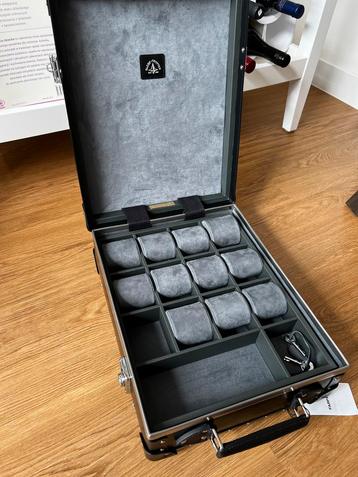 Globe-Trotter luxe horlogekoffer beschikbaar voor biedingen