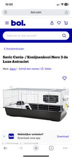 Savic Konijnenkooi Nero 3 100cm Antraciet, Dieren en Toebehoren, Kooi, 75 tot 110 cm, Ophalen, Minder dan 60 cm