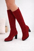 Peter kaiser hoge leren laarzen rood 37, Sokken en Kniesokken, Overige maten, Ophalen of Verzenden, Zo goed als nieuw