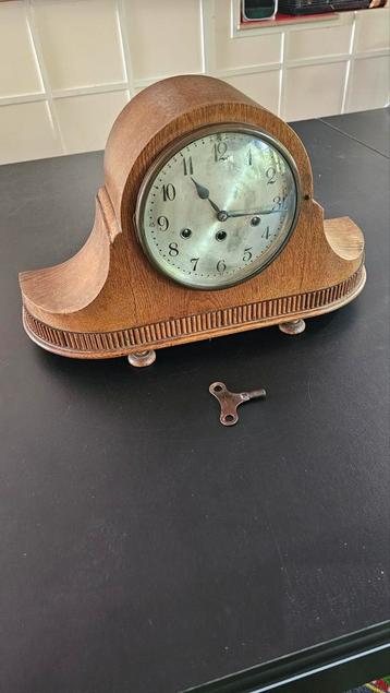 Junghans Mantelklok 1932 - Westminster gong. Origineel beschikbaar voor biedingen