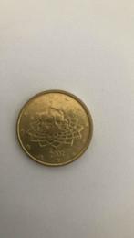 50 eurocent Italie 2002, Postzegels en Munten, Munten | Europa | Euromunten, Ophalen of Verzenden, Italië, 50 cent