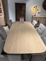 Showmodel Eettafel Match Deens ovaal, Ophalen, Eikenhout, 200 cm of meer, 50 tot 100 cm