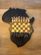 Schaakspel schaakbord uit Afrika, Antiek en Kunst, Curiosa en Brocante, Ophalen of Verzenden