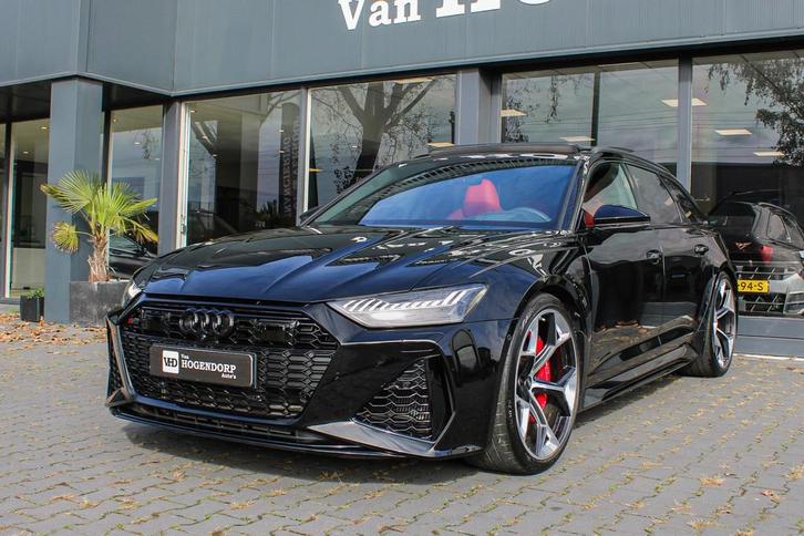 Audi RS6 4.0 TFSI quattro Perf. PANO KERAMISCH HUD EX BPM, Auto's, Audi, Bedrijf, Te koop, RS6, 4x4, ABS, Achteruitrijcamera, Airconditioning