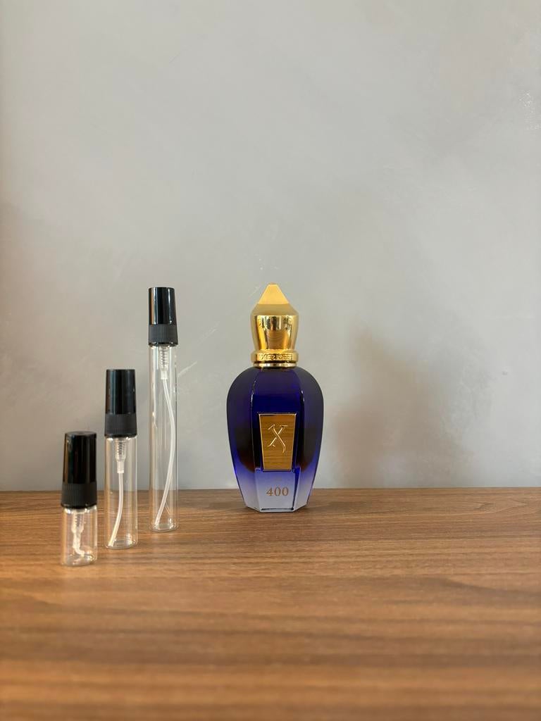 Xerjoff JTC 400 1/2/5/10ML Parfum Sample - Tester - Decant, Ophalen of Verzenden, Zo goed als nieuw