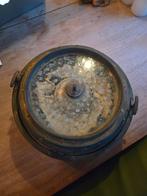 Scheepskompas brons Franse marine 1931 CH. Bianchetti & Cie, Ophalen of Verzenden, Brons