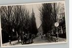 Hillegersberg Statenlaan paard+wagen zegel + st 1950, Ophalen of Verzenden, 1940 tot 1960, Gelopen, Zuid-Holland