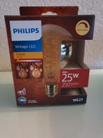 Philips globe led lamp Flame Goud 93 25 watt, Nieuw, E27 (groot), Ophalen of Verzenden, Led-lamp