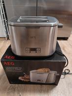 AEG Digitale Broodrooster - Nieuw!, Witgoed en Apparatuur, Ophalen of Verzenden, Nieuw, Uitneembare kruimellade