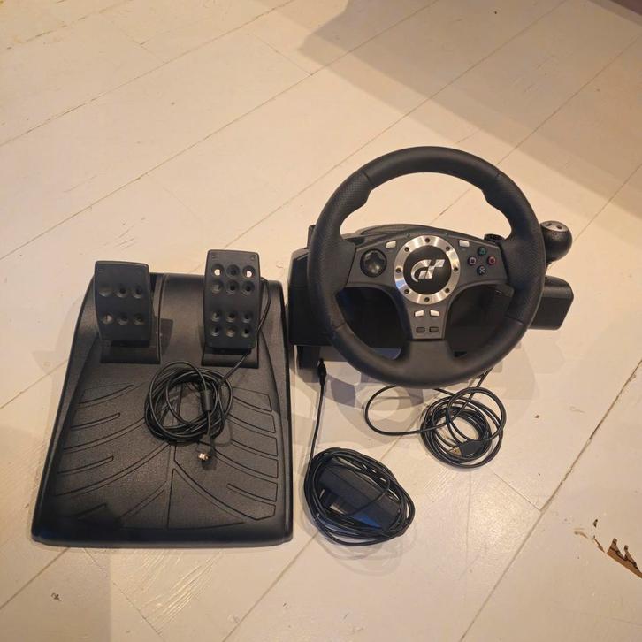 Logitech Driving Force Pro Racestuur, Spelcomputers en Games, Spelcomputers | Overige Accessoires, Gebruikt, Ophalen