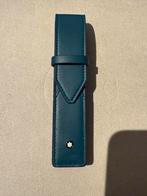 Montblanc Meisterstuck penpouch Petrol blue size 1, Verzamelen, Pennenverzamelingen, Ophalen, Zo goed als nieuw, Vulpen, Mont Blanc