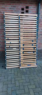 2 Lattenbodems 70x200 cm, Ophalen, Gebruikt, Bedbodem, 200 cm