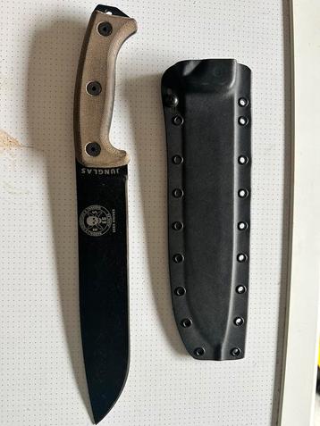 ESEE Junglas zgan. Vlijmscherp. Incl. Kydex beschikbaar voor biedingen