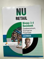 NU Retail 3-4 Basisboek Goederenstroom, Voorraad en Presenta, Ophalen of Verzenden, Zo goed als nieuw, Overige niveaus, Nederlands
