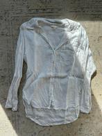 Witte linnen blouse H&M XS, Ophalen of Verzenden, Zo goed als nieuw, Maat 34 (XS) of kleiner, Wit