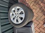 Velgen + zomerband agila, Auto-onderdelen, Banden en Velgen, Ophalen, Gebruikt, 15 inch, Banden en Velgen