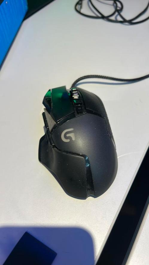 Logitech G502 proteus spectrum RGB, Computers en Software, Muizen, Gebruikt, Muis, Rechtshandig, Bedraad, Gaming muis, Ophalen of Verzenden