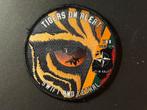 Patch BAF 31 SQN Tigers On Alert 24-02, Ophalen of Verzenden, Luchtmacht, Overige gebieden, Embleem of Badge