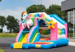 Springkussen unicorn slide combo, Ophalen of Verzenden, Zo goed als nieuw, Overige