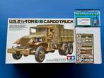 Tamiya US 21/2t Truck incl EDU PE set 1/35 35218 35466, Hobby en Vrije tijd, Modelbouw | Auto's en Voertuigen, 1:32 tot 1:50, Nieuw