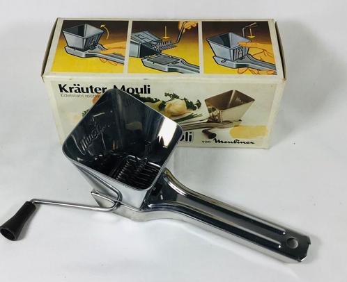 Moulinex 455 Mouli Vintage kruidenmolen ALS NIEUW, Huis en Inrichting, Keuken | Keukenbenodigdheden, Zo goed als nieuw, Ophalen of Verzenden