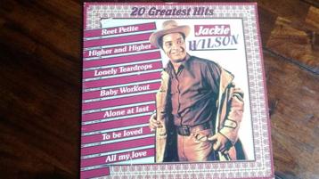 LP - Jackie Wilson - 20 Greatest Hits beschikbaar voor biedingen