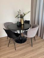 Eettafel, Huis en Inrichting, Tafels | Eettafels, Ophalen, Gebruikt, 100 tot 150 cm, Rond