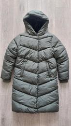 Next green shower resistant long warm winter coat 152, Meisje, Ophalen of Verzenden, Zo goed als nieuw, Next