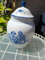 Prachtige pot/vaas of tabakspot Delftsblauw, Ophalen of Verzenden