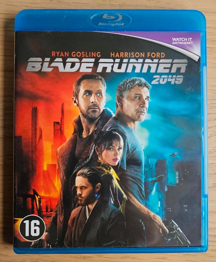 Blade Runner 2049 Blu-ray - Harrison Ford, Cd's en Dvd's, Blu-ray, Zo goed als nieuw, Science Fiction en Fantasy, Ophalen of Verzenden