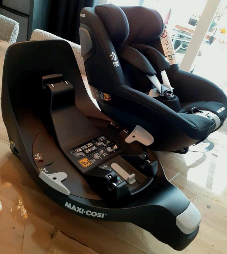 Maxi-Cosi Pearl 360° + Maxi-Cosi FamilyFix 360° + verkleiner, Kinderen en Baby's, Autostoeltjes, Zo goed als nieuw, Maxi-Cosi