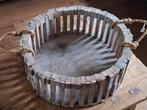 Decoratiemand,houten bak,sober,stoer,buiten,decoratie.Kerst, Huis en Inrichting, Woonaccessoires | Overige, Ophalen