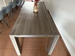 Eettafel en salontafel + Tuintafel met 4 stoelen, Ophalen, Gebruikt