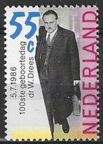 Nederland 1986 - Yvert 1272 - Willem Drees (PF), Postzegels en Munten, Postzegels | Nederland, Verzenden, Postfris