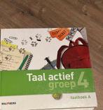 Taalboek deel A Taal actief groep 4., Boeken, Gelezen, Malmberg, Ophalen of Verzenden, Nederlands