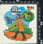 Sticker: KLM Kleding (5), Verzamelen, Verzenden, Zo goed als nieuw, Bedrijf of Vereniging