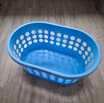 Wasmand 30 liter blauw, ovaal, Ophalen, Zo goed als nieuw, Blauw, Overige typen