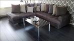 Lounge hoekbank, Huis en Inrichting, Banken | Bankstellen, Overige materialen, Lounge bank, 250 tot 300 cm, Gebruikt