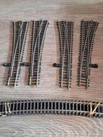 MARKLIN 2272 EN 2274 WISSEL EN BOCHT ., Wisselstroom, Rails, Ophalen of Verzenden, Zo goed als nieuw