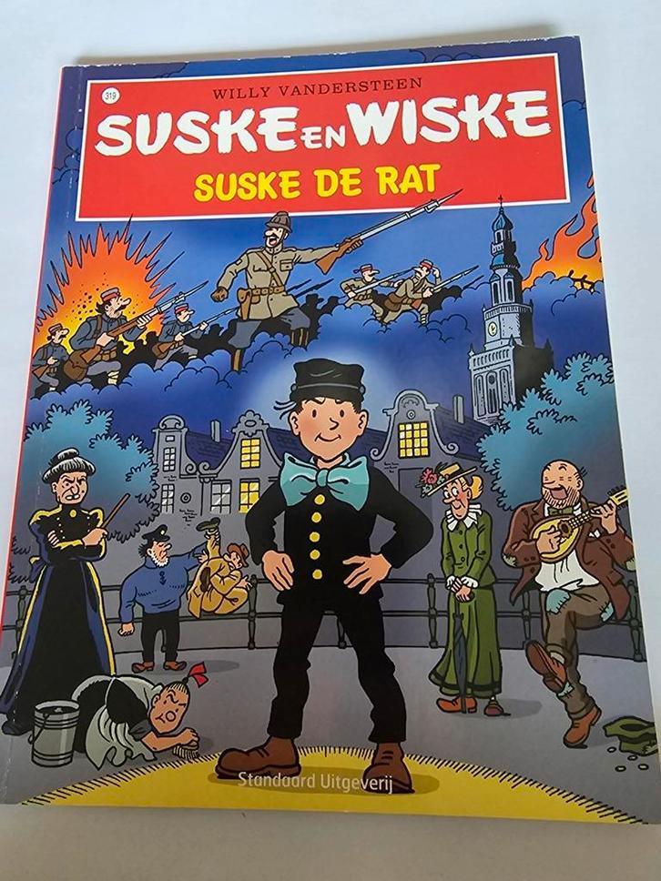 Suske en Wiske - Suske de rat nr 319, Boeken, Stripboeken, Zo goed als nieuw, Eén stripboek, Ophalen of Verzenden