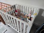 Bopita babybox 101 x 81 cm (buitenmaat) met wieltjes, Kinderen en Baby's, Boxen, Ophalen, Gebruikt, Rechthoekig, In hoogte verstelbaar